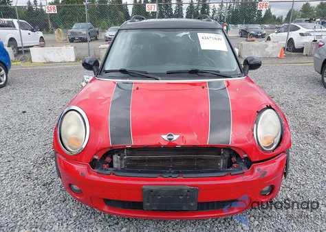 2009 Mini Cooper Clubman from USA, damaged, VIN WMWML335X9TX34560